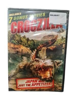Croczilla + 7 Bonus Movies: Piranha/Killer Shrews/Creature (DVD, 2017, NEW)